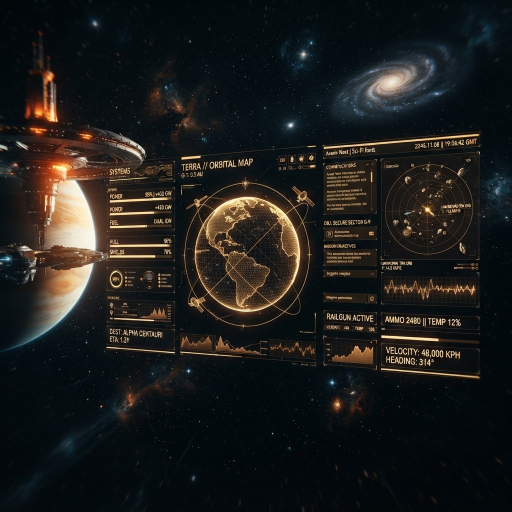 全息 HUD 科技界面元素包